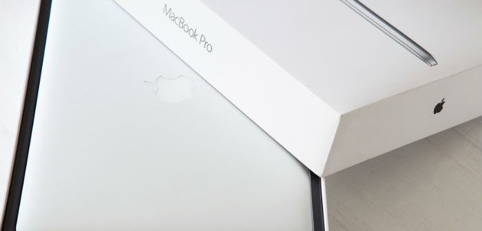 MacBook Pro in Verpackung