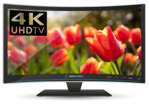 fernseher gebogen