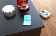 Smart-Home mit Alexa auf Tisch